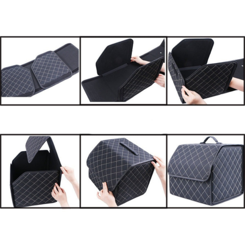 Organizador Para Maletero De Coche – Fácil De Plegar Y De Transportar 