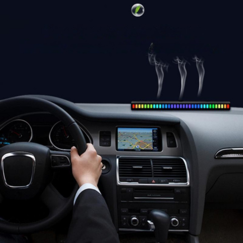 Aromadiffuser med LED-belysning og friskhet om bord 