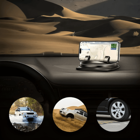 Support Téléphone Voiture — Ajustable Et Stabilité Renforcée