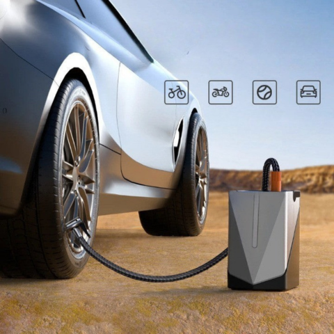 Bærbar Biloppblåser og Start – Kraftig og Kompakt 