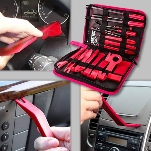 Kit de Herramientas para Interior de Coche – Puertas y Tablero 