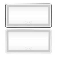 Espejo LED De Parasol Para Coche – Iluminación Ajustable Y Recargable 