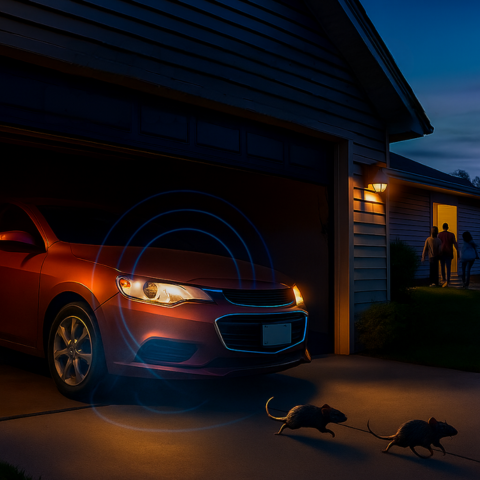 超音波忌避剤 車 — 効果的なネズミ防止 