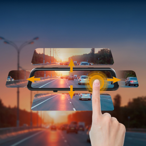 Rückspiegel mit Rückfahrkamera – Sicherheit und totale Konnektivität 