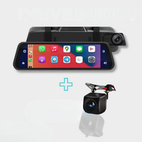 Espejo retrovisor inteligente con cámara frontal y trasera - Visión HD y asistencia al aparcamiento