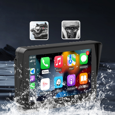 Support Multimédia Moto — Navigation Et Musique Sans Fil