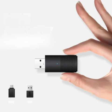 ワイヤレス CarPlay アダプター — iOS & Android Auto 互換 