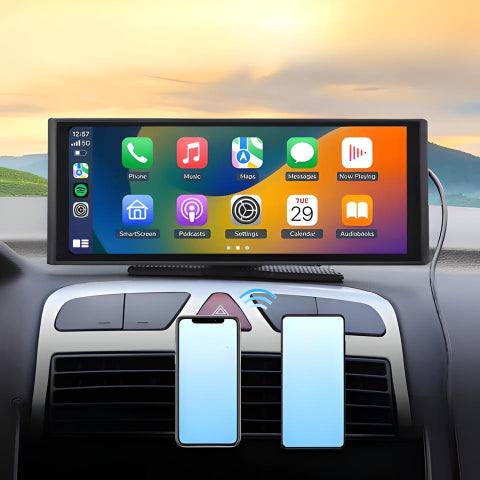 מוניטור רכב חכם – מחובר ופונקציונלי 