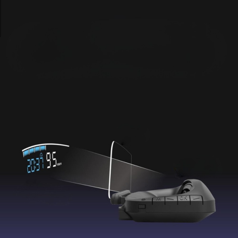 תצוגת ראש גבוהה לרכב – מהירות ונתונים בזמן אמת 