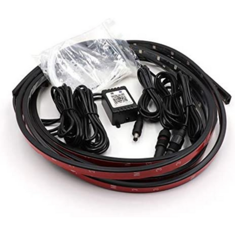 طقم LED نيون للسيارة — إضاءة أسفل الهيكل متعددة الألوان 