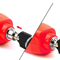 قفل دراجة نارية – أمان سريع ومرئي 