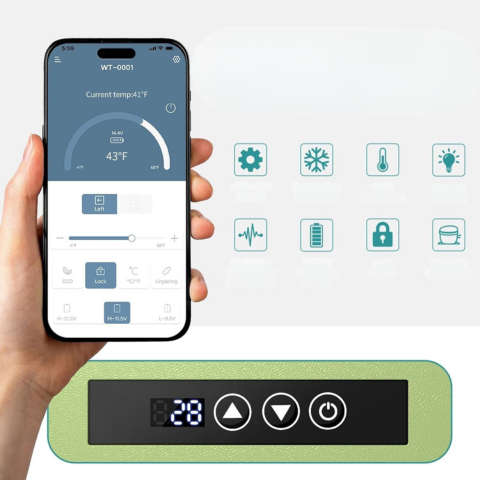 Bil Kylskåp — Kraftfull och Mångsidig 