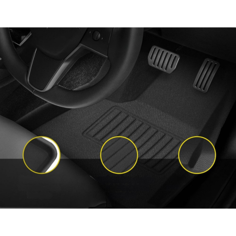 Podložky na míru pro Tesla Model Y — Kompletní ochrana a elegantní design 