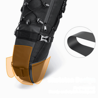 Iso pyörälaukku — Vesitiivis & Heijastava 