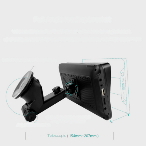 Inteligentny ekran auto – Nawigacja, Muzyka i Kamera 