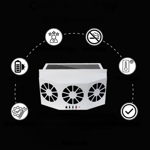 מאוורר סולארי אוטומטי – קל להתקנה ועצמאי 