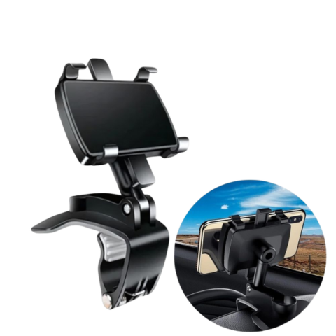 Support De Téléphone Voiture — Ajustable Et Fixation Solide