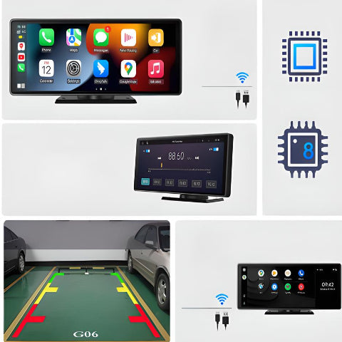 מוניטור רכב חכם – מחובר ופונקציונלי 