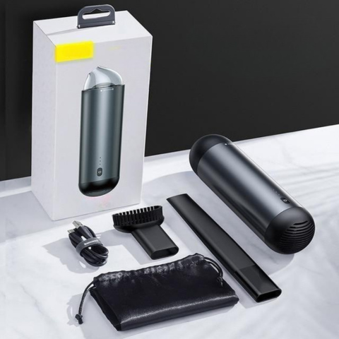 Přenosný dobíjecí vysavač — Rychlé a efektivní čištění 