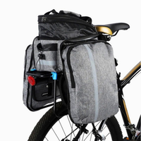 Bolsa trasera para bicicleta - Gran capacidad e impermeable