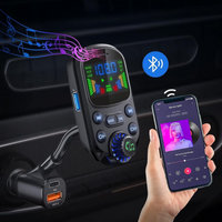 Émetteur FM Multifonction Pour Voiture — Musique & Assistant Vocal