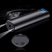 Intelligent luftkompressor — Bärbar & uppladdningsbar 