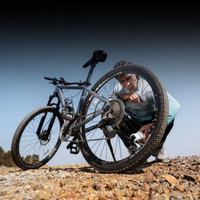 مضخة كهربائية محمولة للدراجة — قوية ومضغوطة 