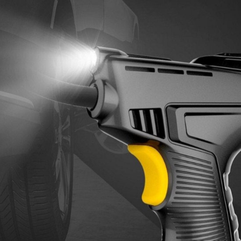 Portable Air Compressor — Intelligent Inflator With LCD Screen 