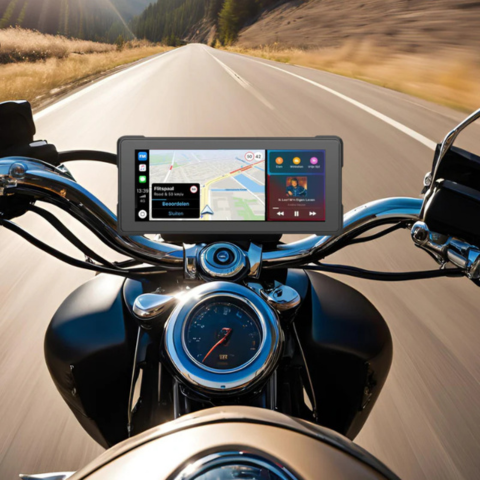 Multimediální systém Moto — GPS, Hudba & Inteligentní ovládání 