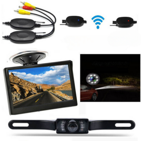 Ryggekamera med skjerm – Perfekt synlighet for bilen din 