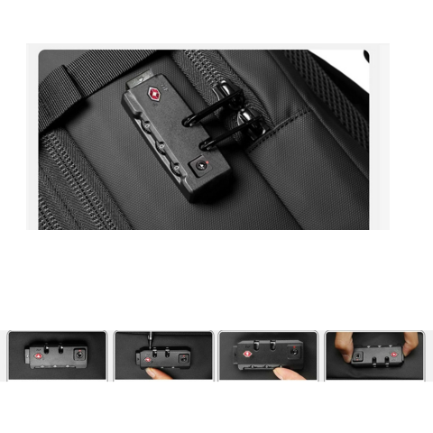 حقيبة ظهر قابلة للتحويل - أمتعة السفر والعمل والمقصورة