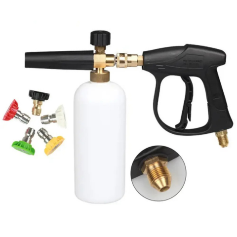 Pistola ad Alta Pressione — Pulizia Veloce ed Efficace per Auto 