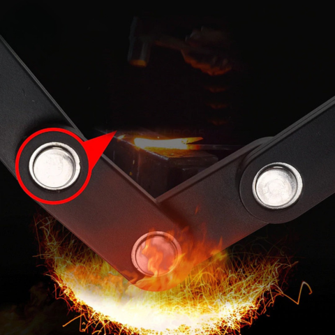 قفل دراجة آمن - مقاوم للغاية ومضغوط 