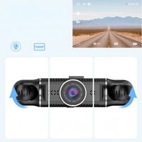 Caméra Dashcam 4 Canaux — Wifi & GPS Intégrés