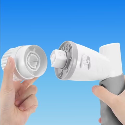 فرشاة تنظيف كهربائية — قابلة لإعادة الشحن ومتعددة الوظائف 