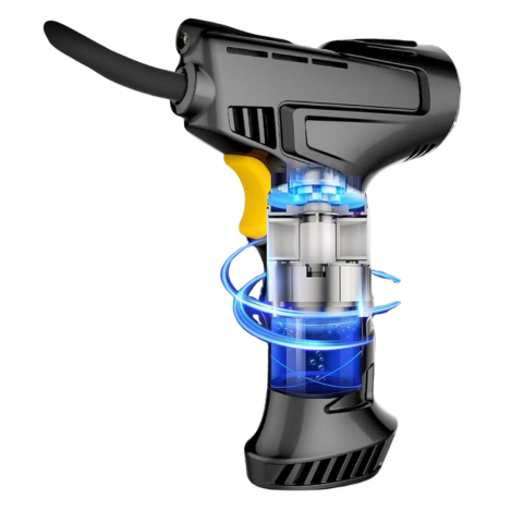 Bærbar Luftkompressor — Intelligent Pumpe med LCD-skærm 