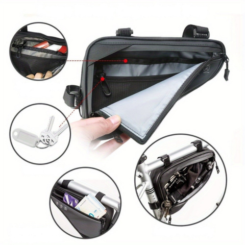 תיק מסגרת אופניים עמיד במים — קל וחזק 