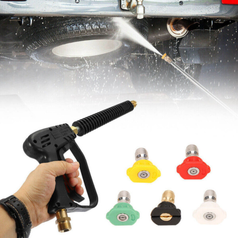 Pistol de Spălare cu Presiune Mare — Curățare Puternică și Rapidă 