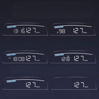 תצוגת ראש גבוהה לרכב – מהירות ונתונים בזמן אמת 