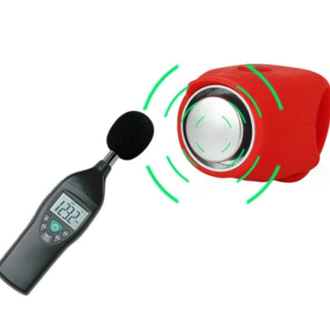 Mini Klaxon for Sykkel – Flere Lydalternativer og Vanntett Design 