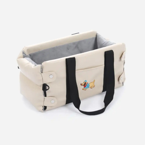 Auto Kurv Til Lille Hund — Sikkerhed Og Komfort I Bilen 