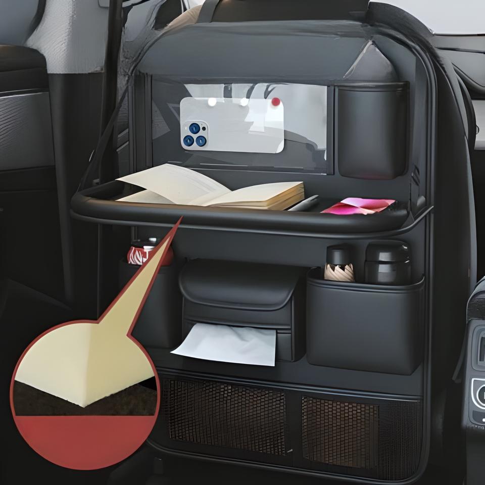 Organizer fotelika samochodowego z wbudowanym stolikiem – gwarancja praktyczności i komfortu 