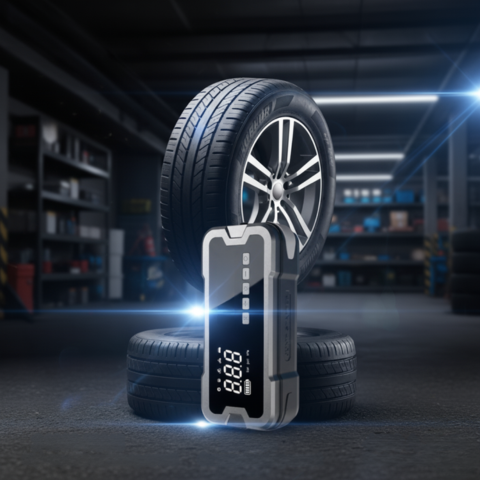 Draagbare Auto-Start — Multifunctioneel Met Compressor 