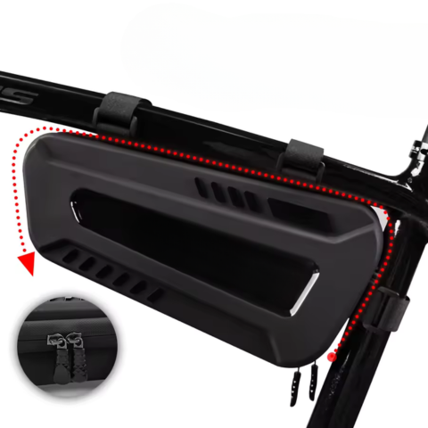 תיק כידון קשיח עמיד למים — אחסון פרקטי לאופניים 