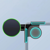 Podpora telefonu pro Tesla — magnetické upevnění a bezdrátové nabíjení 