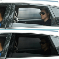 車用の伸縮式サンシェード 