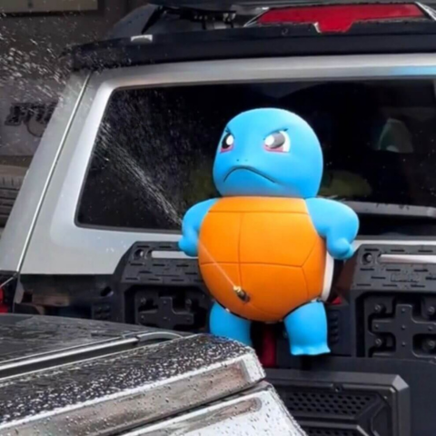 Sprayfigur Auto — En vandstråle der får dig til at smile 