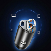 USB Bil Laderadapter – Kompakt Sigarettennerkontakt 