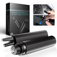 Młotek ratunkowy do samochodu – tłuczek do szyb i nóż do pasów 