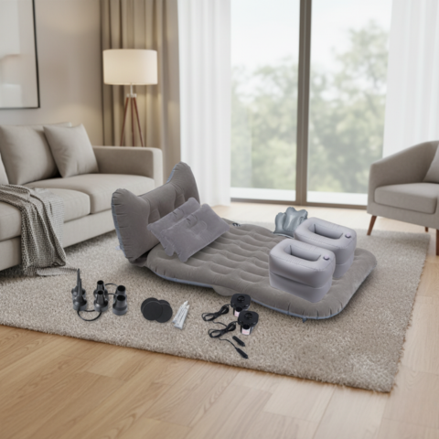 Cama Hinchable para Coche - Duerme y Relájate Estés Donde Estés